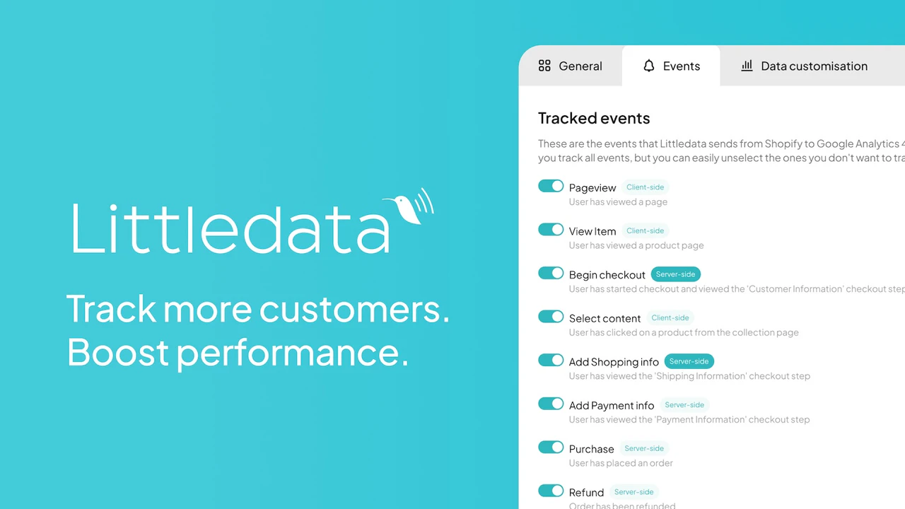 Littledata Shopify app