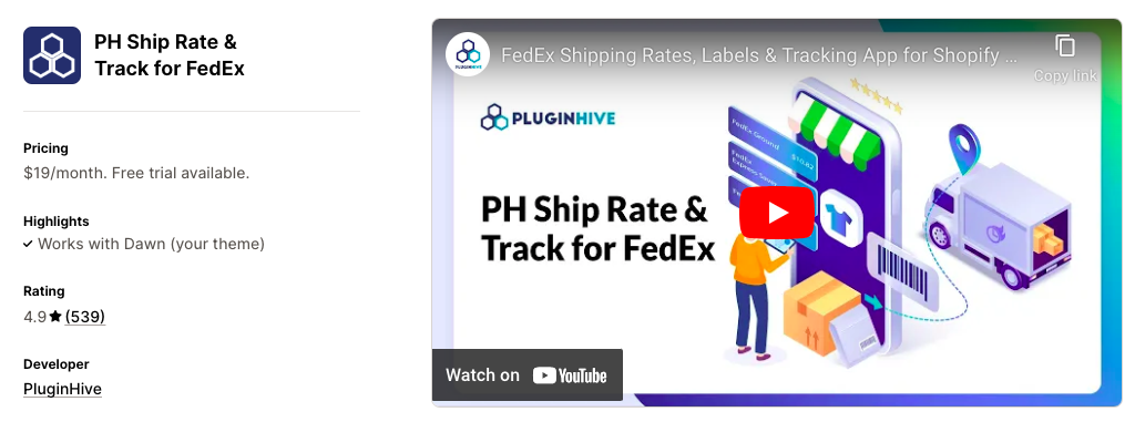 Shopify Multi Carrier Shipping Label app