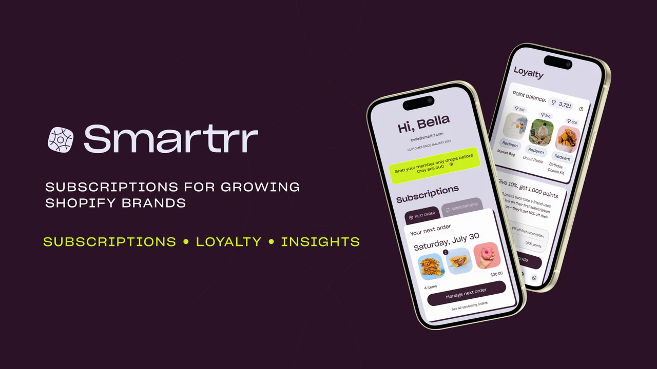 Smartrr Subscriptions Shopify app